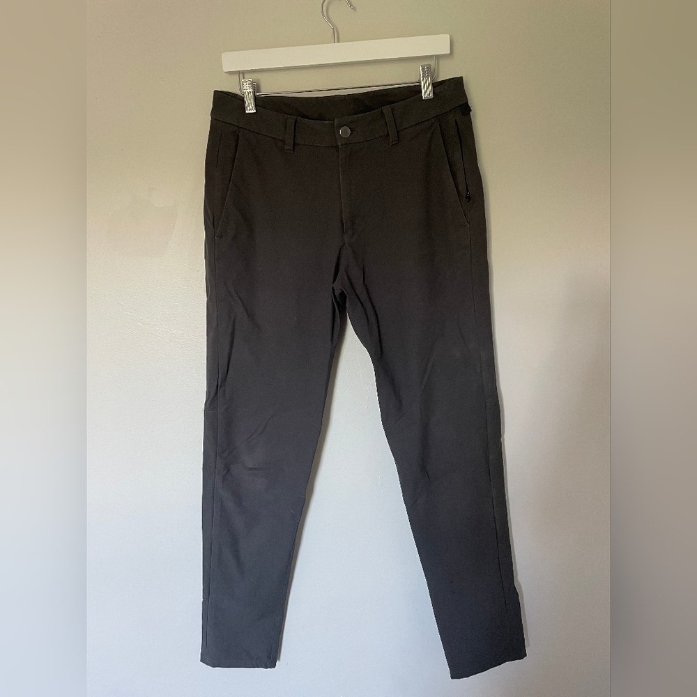 Lululemon Men's Commission Pant Charcoal Grey Sz 32/34